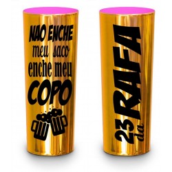 Long Drink Dourado Metalizado Personalizado